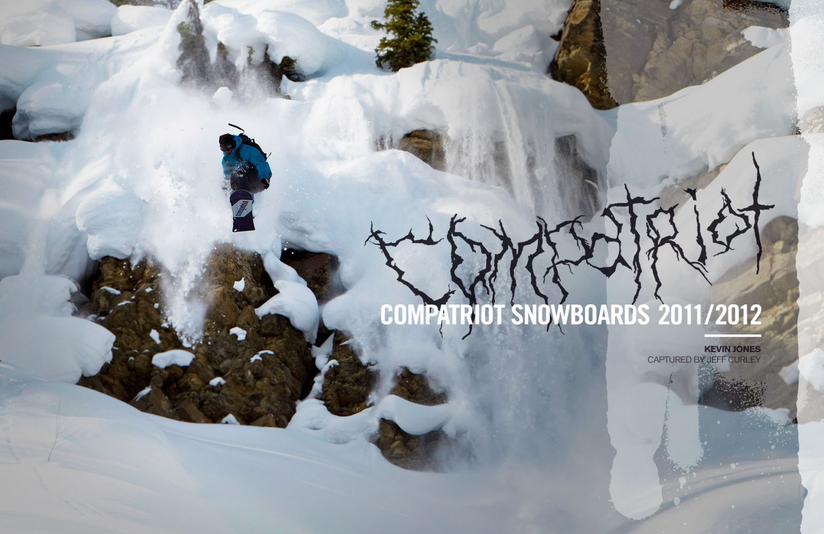 Compatriot Catalog Feat Kevin Jones | Superbase® | A Brand Design Agency in Boise, Idaho | Super Base Creative Kevin Jones for Compatriot Snowboards