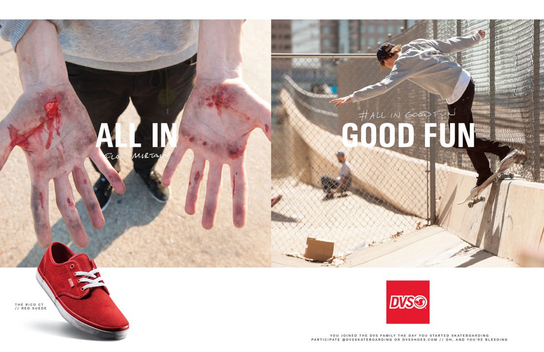 Art Direction by Kelly D Williams for SUPERBASE and DVS Shoes